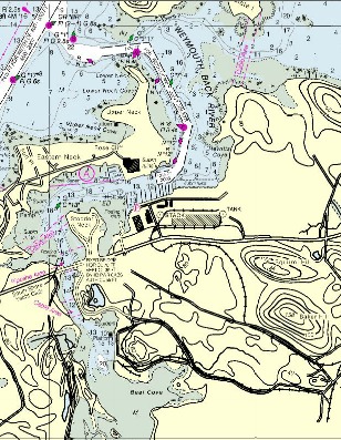 Weymouth Back River Tide Chart