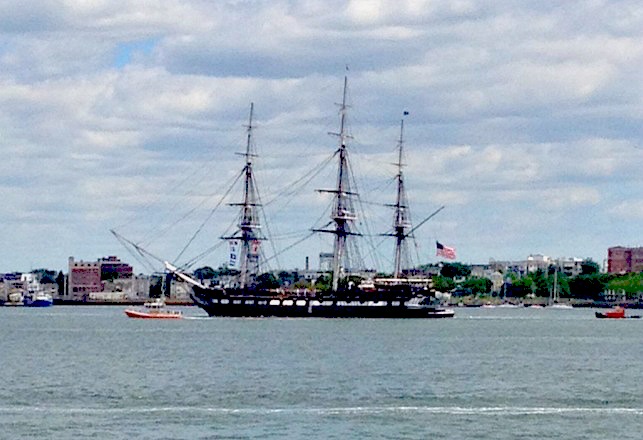 constitution boston harbor