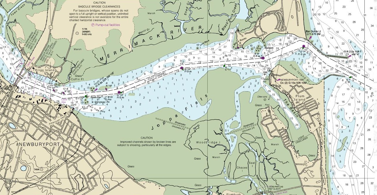 Merrimack Tide Chart